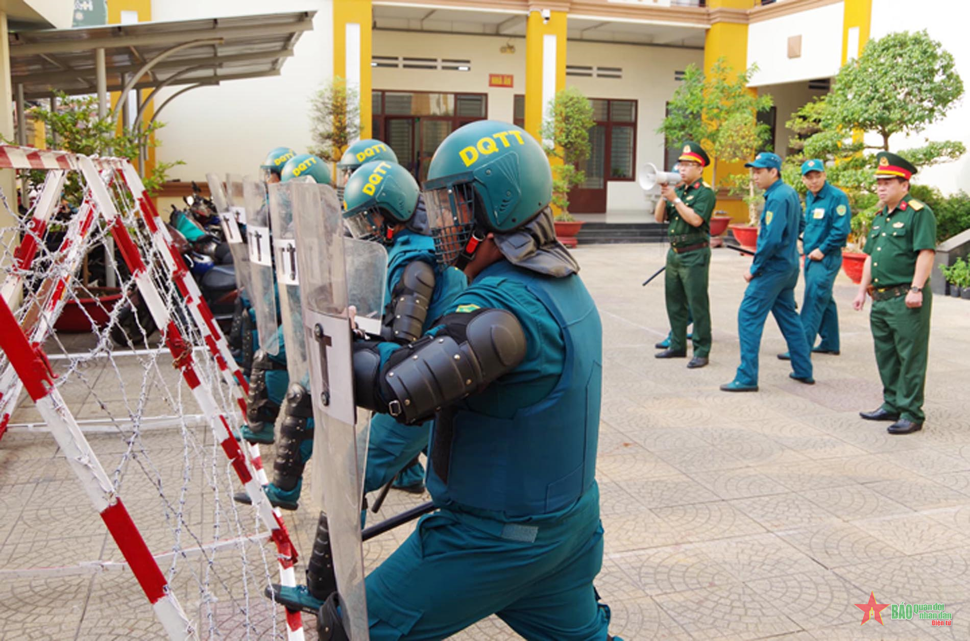 Quân khu 7 kiểm tra sẵn sàng chiến đấu tại một số đơn vị ở TP Hồ Chí Minh